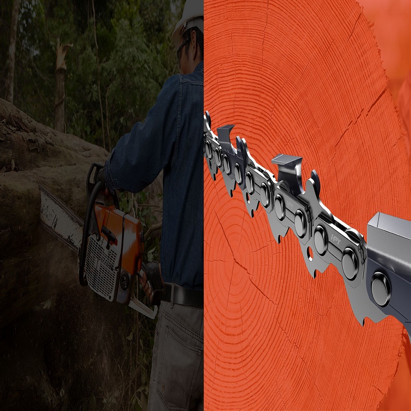 If the chain of the chainsaw chain becomes loose, is it dangerous to use it again?